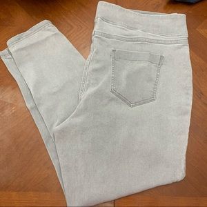 Gray Plus Size Jegging